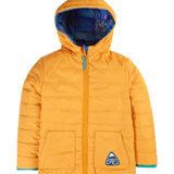 Frugi Children's Reversible Toasty Trail Jacket - Safari Camo