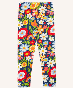 Frugi libby beautiful bunch printed organic cotton leggings. 
