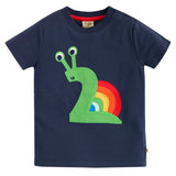 Frugi T-Shirt Numéro Magique Escargot 2-3 Ans