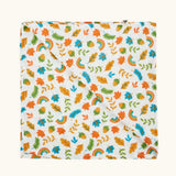 Frugi marvellous organic cotton muslin with an autumn acorns all over repeat print.
