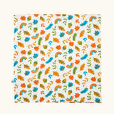 Frugi marvellous organic cotton muslin with a autumn acorns all over repeat print.
