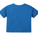 Frugi organic cotton blue top Myla