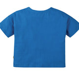 Frugi organic cotton blue top Myla