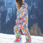 A child walking in the snow
