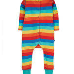 Frugi Riley Romper Rainbow Stripes
