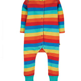 Frugi Riley Romper Rainbow Stripes
