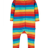 Frugi Riley Romper Rainbow babygrow