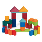 The Glückskäfer 27 Piece wooden Building Blocks Set.