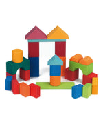 The Glückskäfer 27 Piece wooden Building Blocks Set.
