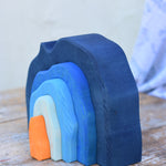 A side profile view of the Glückskäfer Blue Grotto.