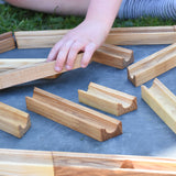 Glückskäfer 23 Piece Wooden Marble Track
