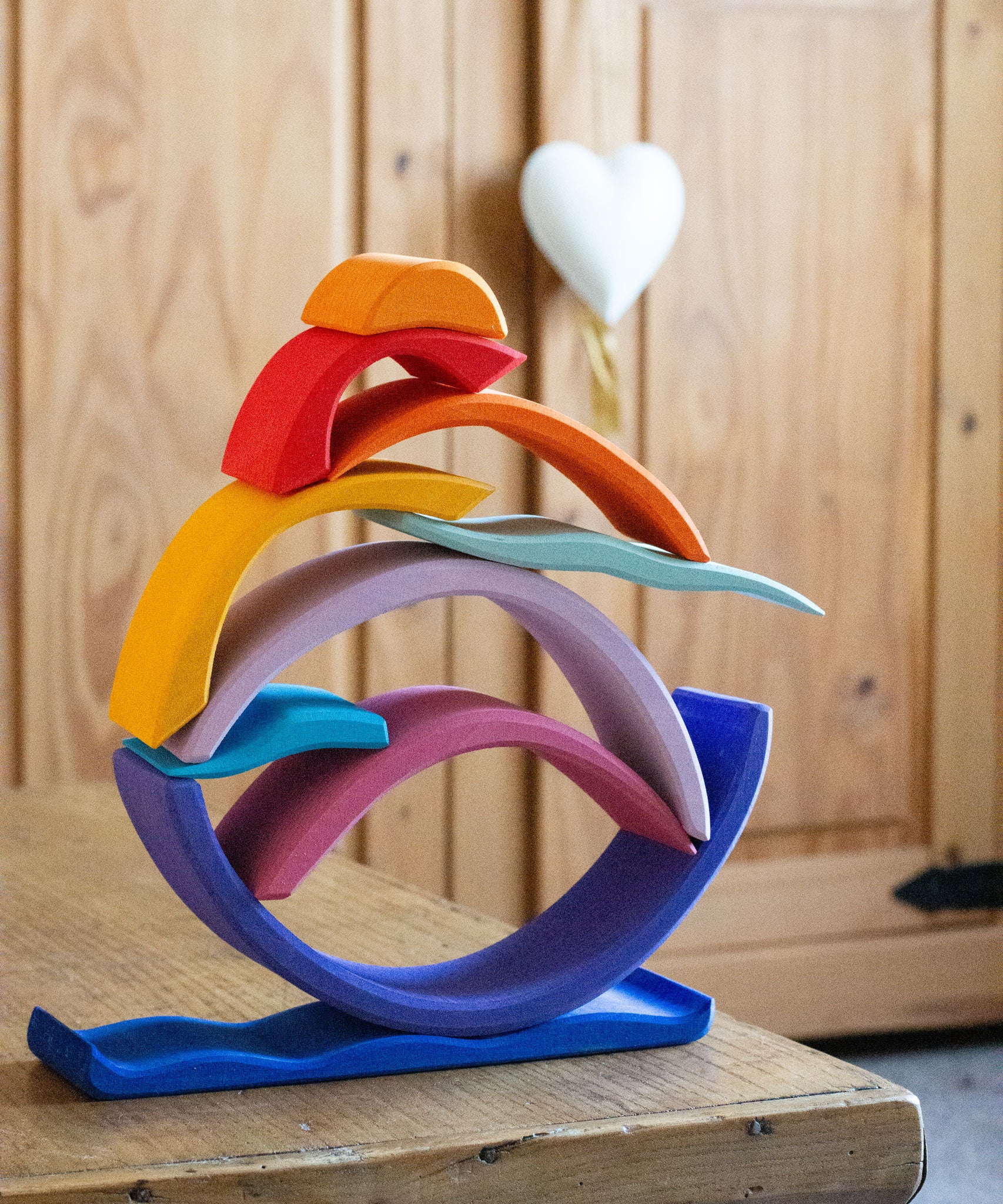 Glückskäfer wooden Purple Sunset Set Toy.