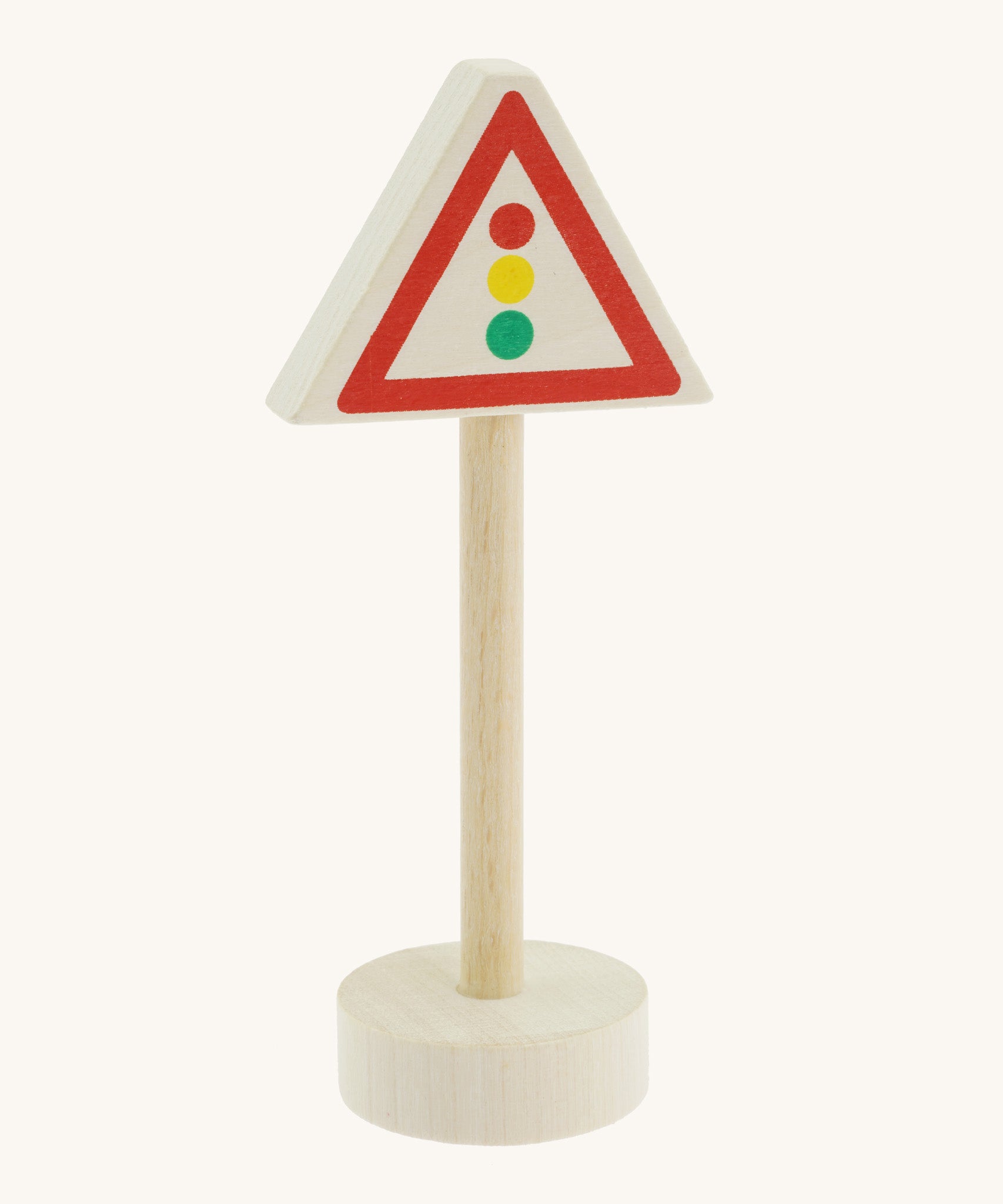 Gluckskafer small world traffic lights road wooden sign