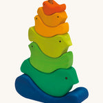 Glückskäfer wooden Bird Stacker