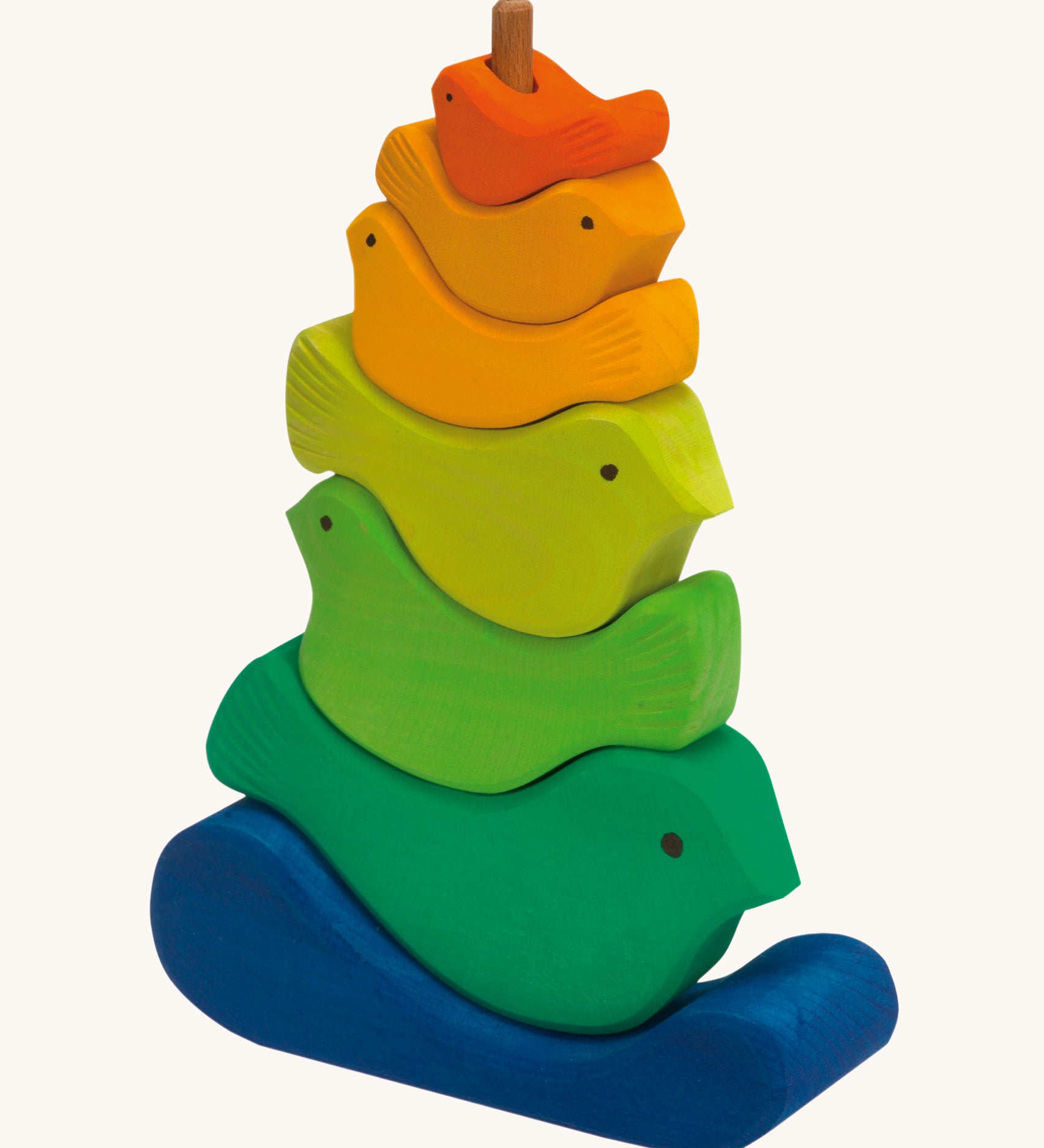 Glückskäfer wooden Bird Stacker