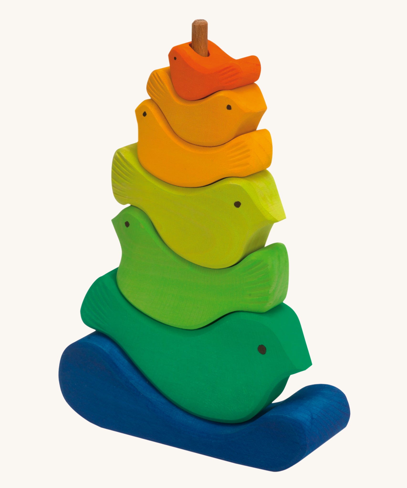 Glückskäfer wooden Bird Stacker