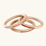 Grapat 3 Big wooden Hoops toys. 