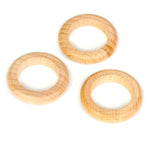 Grapat Loose Parts 3 Natural Wooden Rings