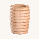 Grapat Loose Parts Natural Honeycomb Cups. These wooden toys are part of a wide range of open ended toys available at Babipur.