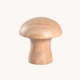 Grapat natural wooden mushroom loose parts. These wooden toys are part of a wide range of open ended toys available at Babipur.