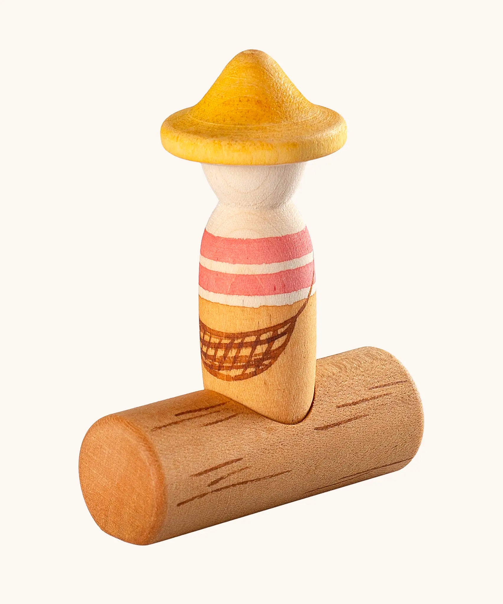 Grapat Lucky Lucky mystery toy box number 14 the fisherman set of wooden toys. 