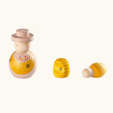 Grapat Lucky Lucky mystery toy box number 15 the honey gatherer set of wooden toys. 