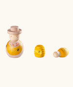 Grapat Lucky Lucky mystery toy box number 15 the honey gatherer set of wooden toys. 