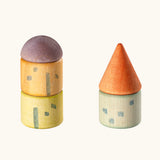 Grapat Lucky Lucky mystery toy box number 9 containing the stacking homes set. 