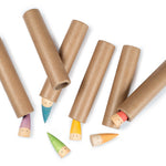6 Grapat Baby Sticks scattered in a cluster on a white background.