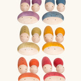 Grapat hand crafted wooden insects includes ladybirds slugs and ants 