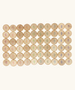 Grapat 60 Counting Coins, 6 coins of each, 0, 1, 2, 3, 4, 5, 6, 7, 8 and 9. 