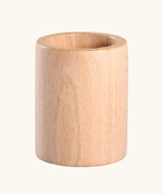 Grapat 6 Natural Cup, great accompaniment for the Grapat Nins wooden peg dolls and other loose parts.