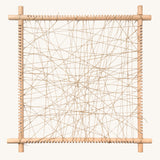 Grapat wooden Weaving Frame. A DIY weaving frame that allowed children and adults to get creative. 