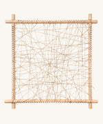 Grapat wooden Weaving Frame. A DIY weaving frame that allowed children and adults to get creative. 