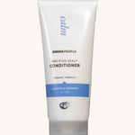 Green People Irritated Scalp Conditioner in a 200ml tube on a plain background. 