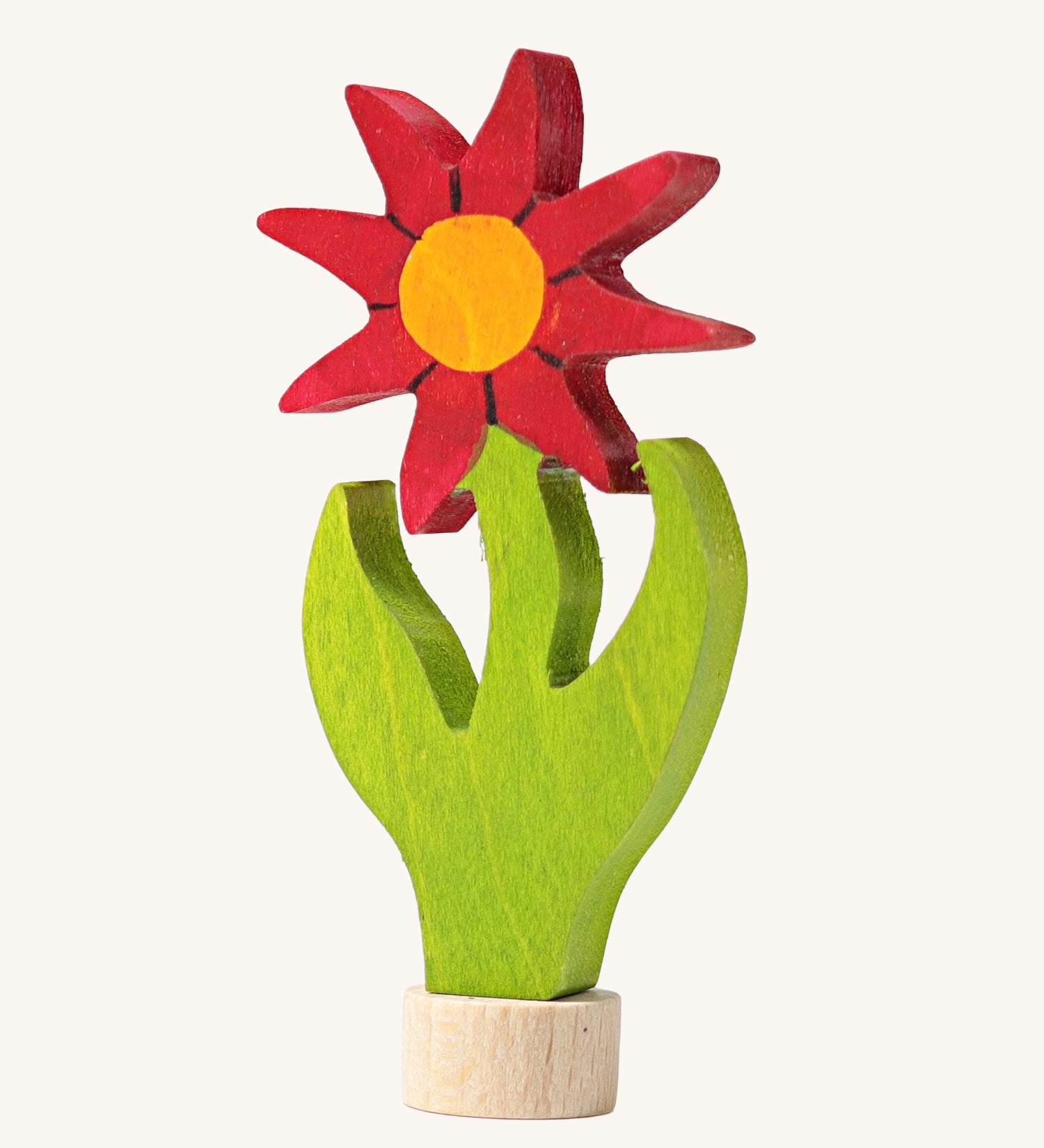 Grimm's Aster Decorative Figure for celebration ring. A wide range of Waldorf inspired celebration rings and decorative figures are available at Babipur.