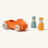 Grimm's Large Convertible Car - Orange