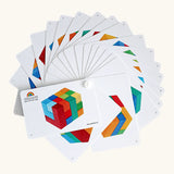Grimm's Puzzle Square Booklet. Features directions for 20 colouful and exciting puzzle builds 
