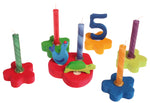 A collection of Grimm's celebration ring pieces, candles and decorative figures. These Waldorf inspired decorative figures are part of a wide range of wooden decorations for celebration rings available here at Babipur.