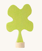 Grimm's Clover wooden Decorative Figure. This Waldorf inspired decorative figure is part of a wide range of Waldorf inspired decorative figures available here at Babipur. 