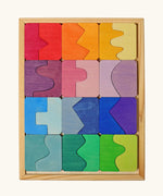 Grimm's concave finds convex wooden toy puzzle set.