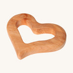 Grimm's wooden Grasping Toy Smooth Heart.