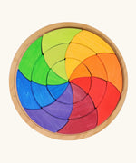 Grimm's large colour goethe circle wooden toy.