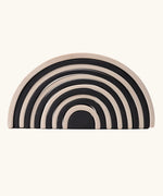 Grimm's large monochrome 12 piece rainbow.