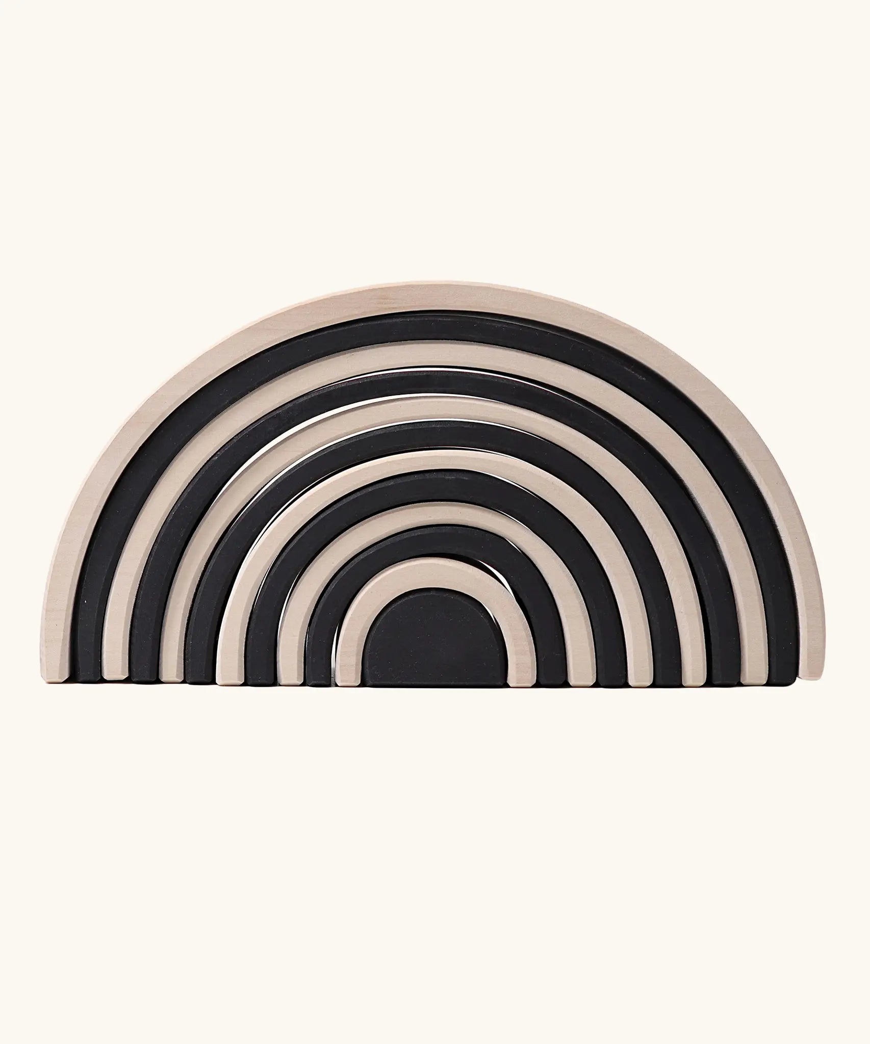 Grimm's large monochrome 12 piece rainbow.