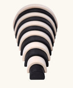 Grimm's large monochrome 12 piece rainbow.