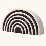 Grimm's large monochrome 12 piece rainbow.