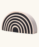 Grimm's large monochrome 12 piece rainbow.