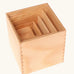 Grimms large wooden natural building boxes perfect for sorting and stacking games