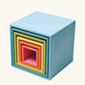 Grimms large wooden pastel building boxes perfect for sorting and stacking games